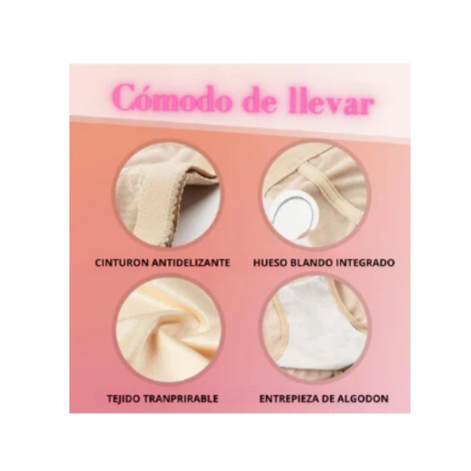 FAJA MUJER SHORT REDUCTORA CALZÓN INVISIBLE MOLDEADORA CINTURA ALTA - 8
