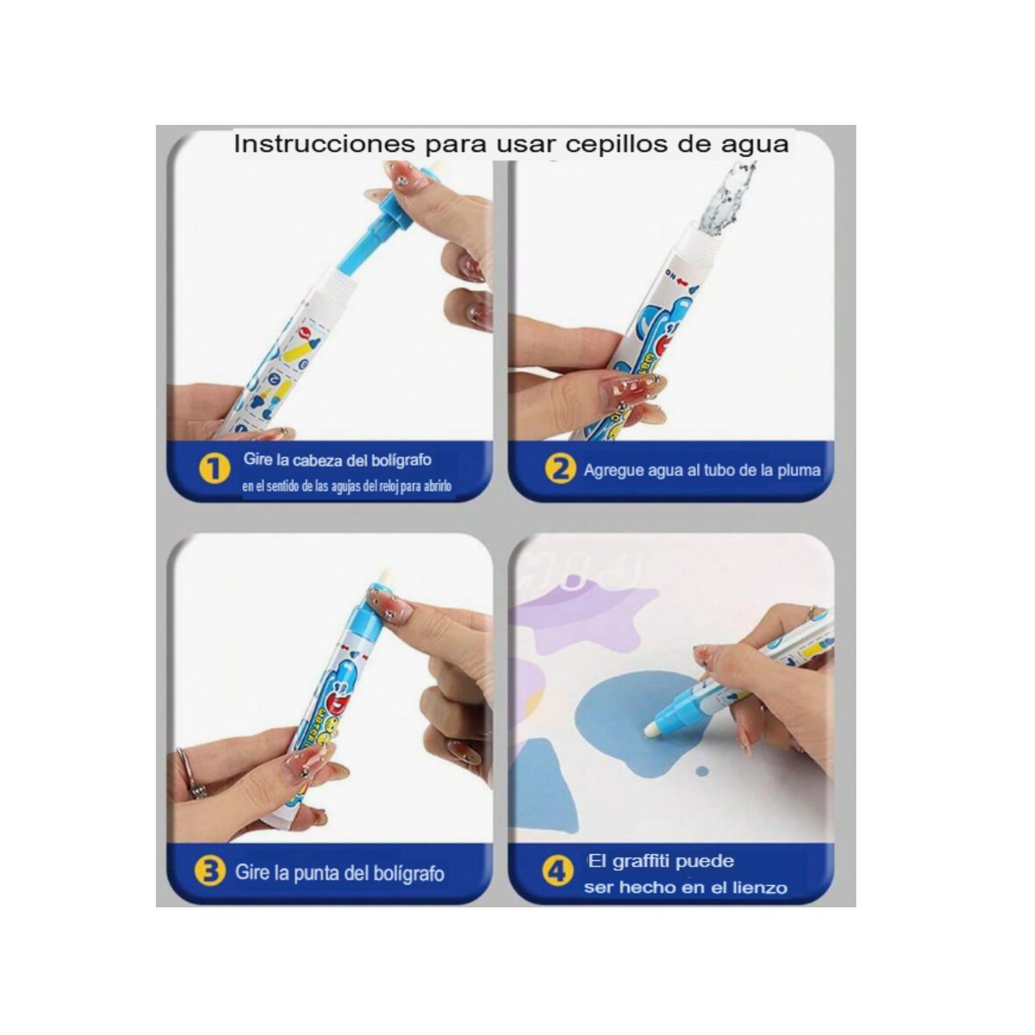 ALFOMBRA MÁGICA PARA COLOREAR PIZARRA NIÑOS PINTURA - 8