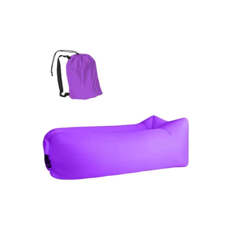 SOFA SILLON INFLABLE TUMBONA COJIN BANANO CAMPING AIRE PLAYA - 1