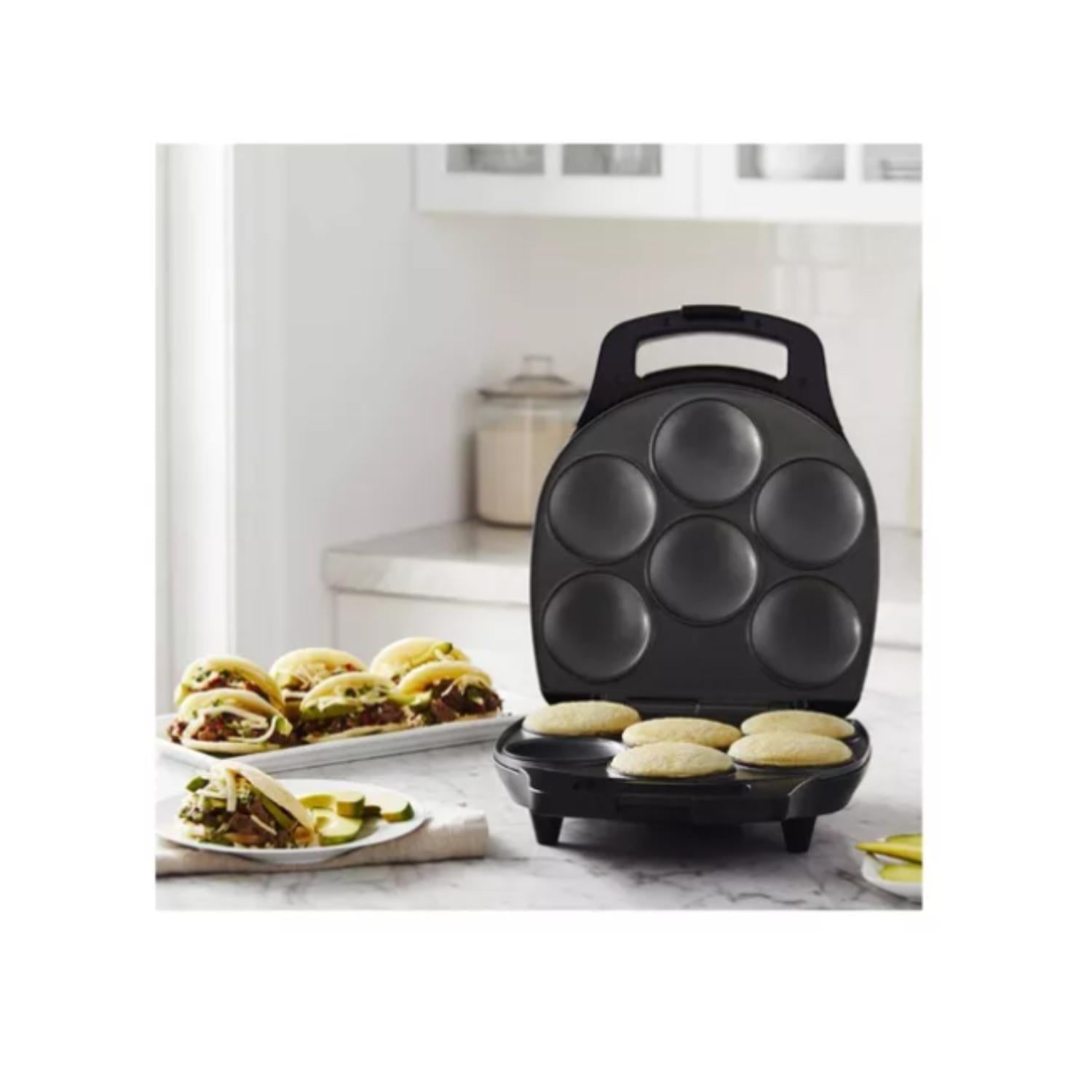 TOSTY AREPA, PANQUEQUERA, PLANCHA HAMBURGUESAS 1400W RAF - 6