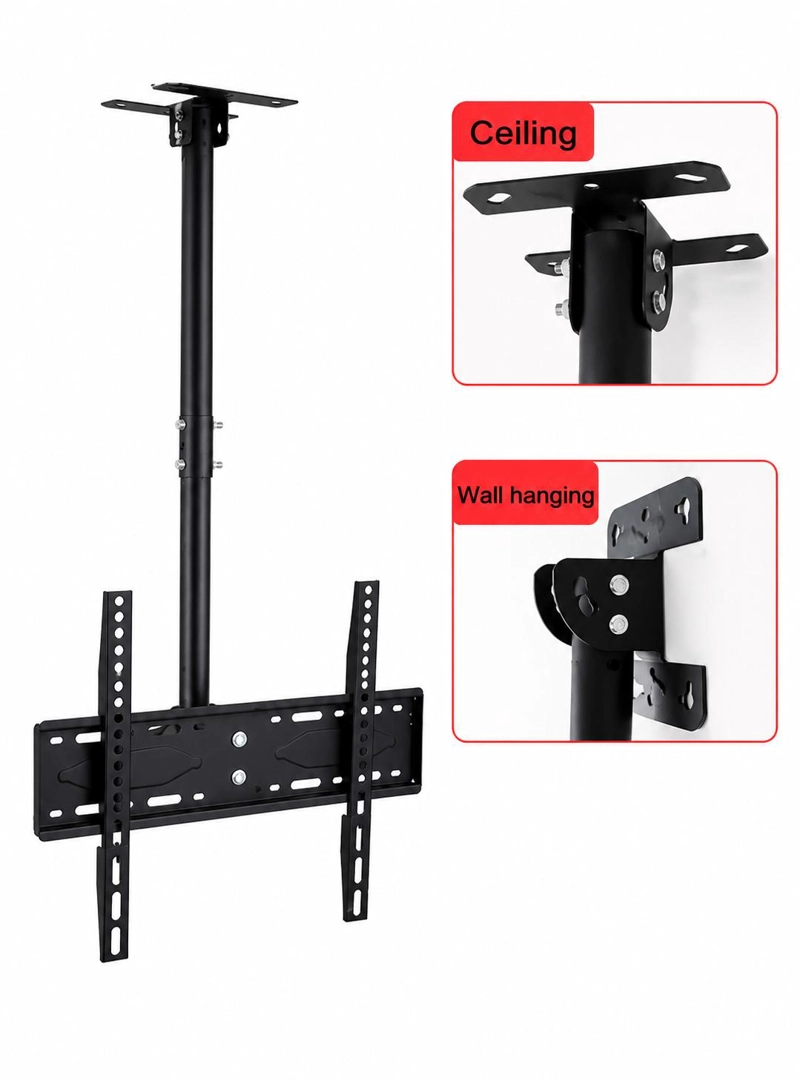 SOPORTE TV TECHO O PARED AJUSTABLE 26 A 60 ROTACIÓN 360° - 4