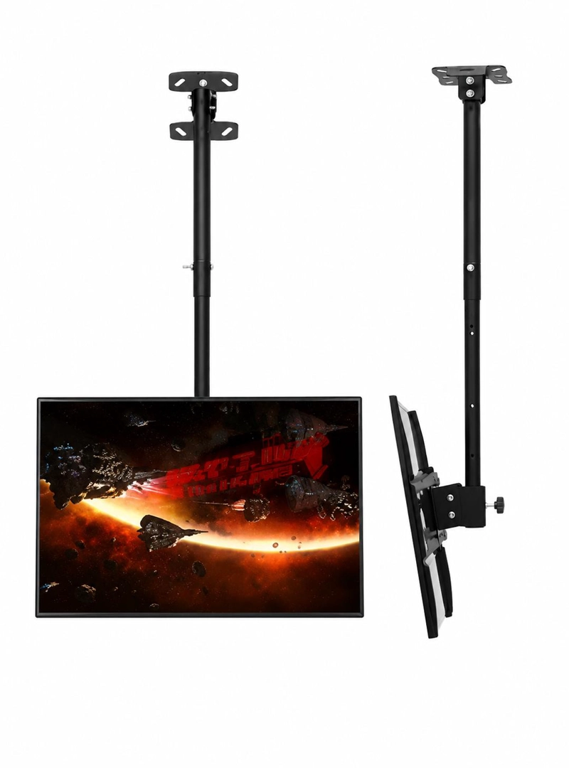 SOPORTE TV TECHO O PARED AJUSTABLE 26 A 60 ROTACIÓN 360° - 8