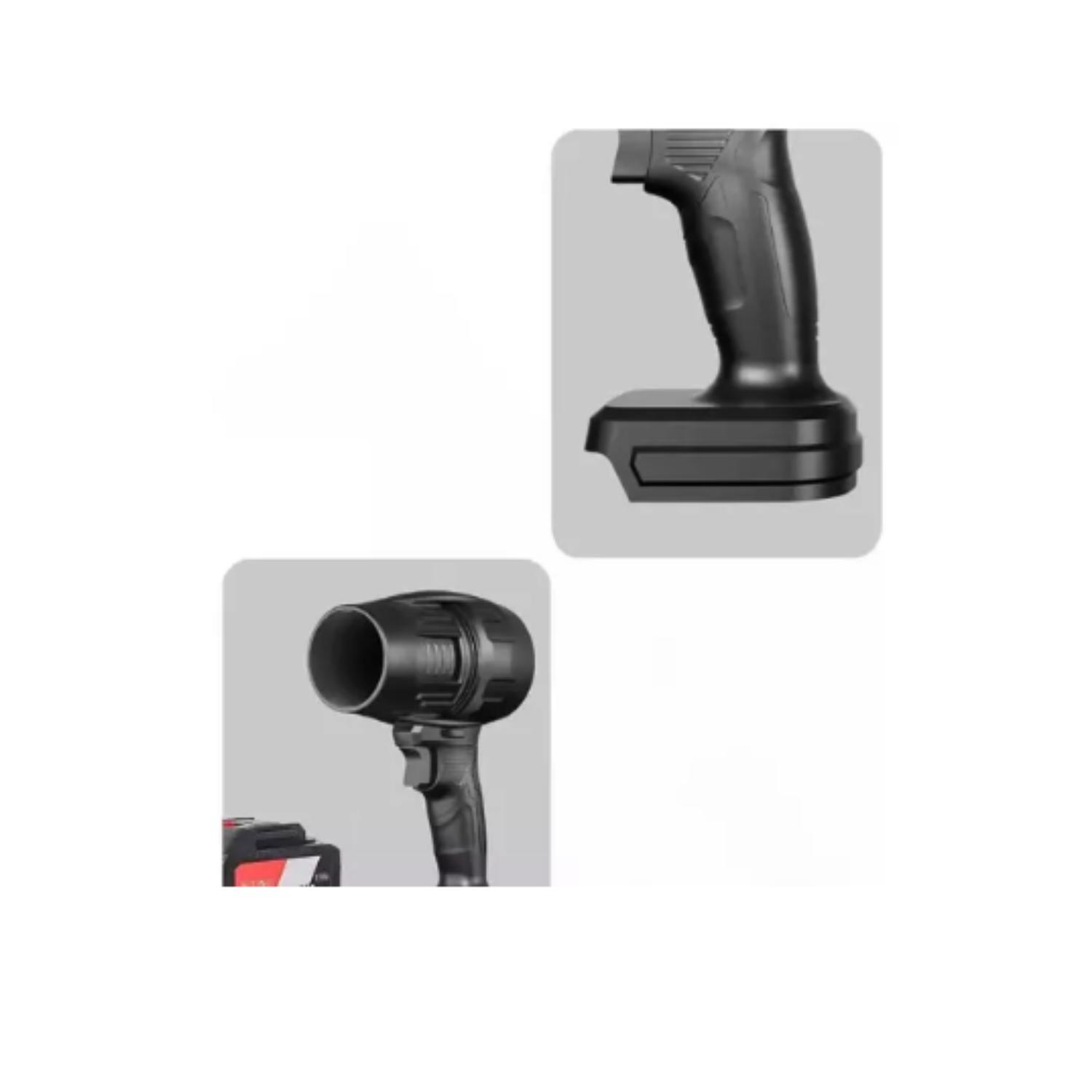 SOPLADOR SOPLADORA INALAMBRICO PROFESIONAL POLVO TURBINA 48V 1050W NEGRO - 4