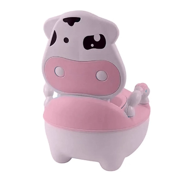 PELELA BACINILLA WC BEBÉ ANIMALITO INFANTIL BAÑO PORTÁTIL AZUL - 3