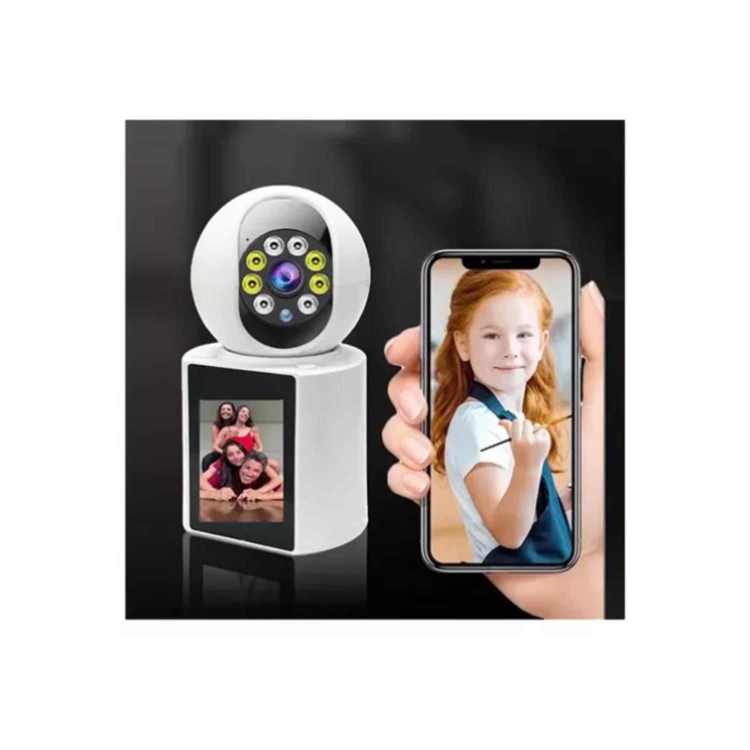 CAMARA SEGURIDAD WIFI CON MOVIMIENTO C/ PANTALLA VIDEOLLAMAD - 3