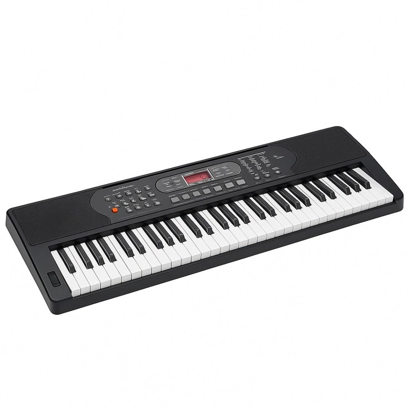 TECLADO 61 TECLAS PIANO MLS 6639 MUSICAL CON MICROFONO - 1