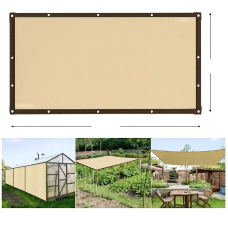 MALLA RED DE PARASOL DE JARDIN TOLDO PROTECCION UV SOLAR 6X4 - 7