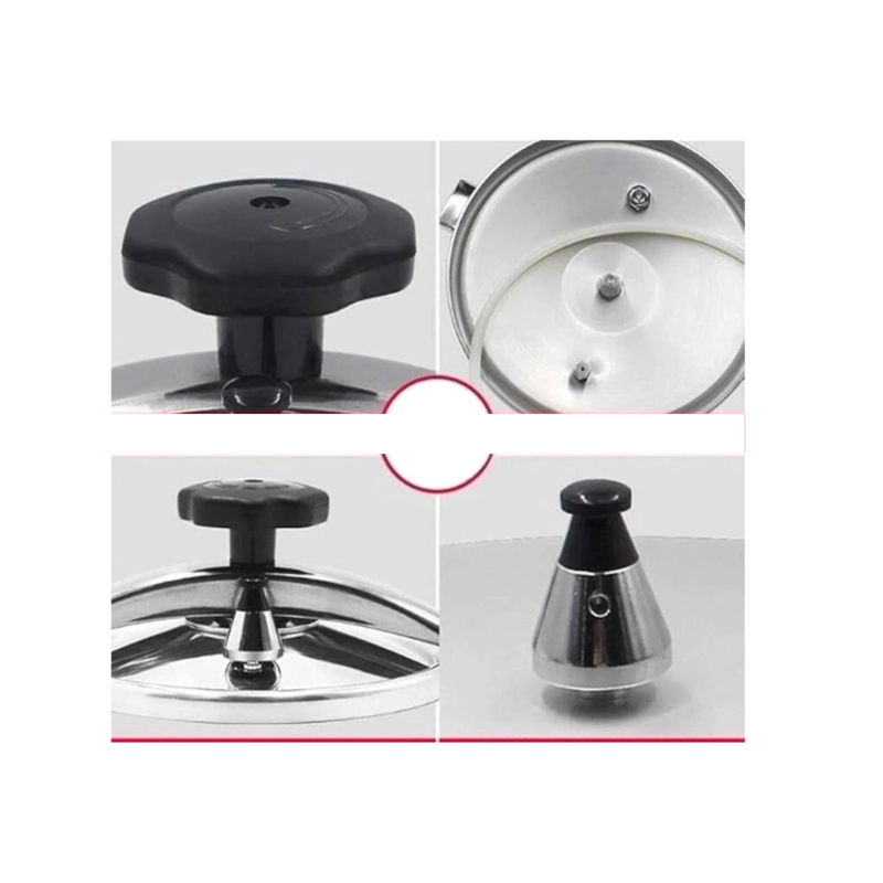 OLLA A PRESION PARA COCINAR EN CALIENTE DE ALUMINIO 7 LITROS - 6