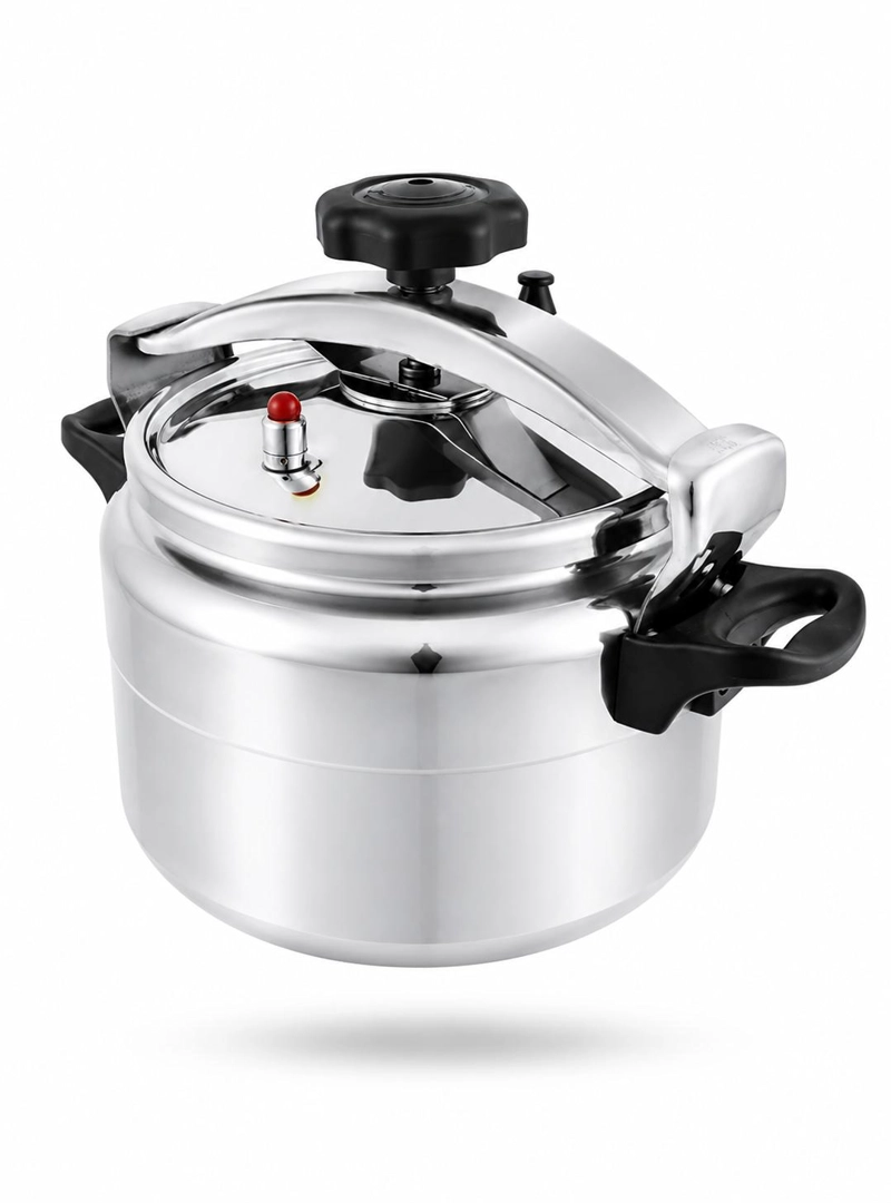 OLLA A PRESION PARA COCINAR EN CALIENTE DE ALUMINIO 9 LITROS - 1