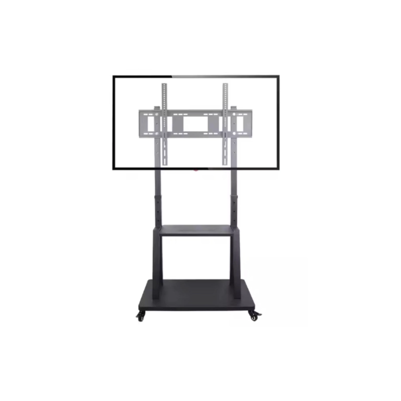 SOPORTE TV BASE PEDESTAL CON RUEDAS MONITOR 32 A 72P 155CM - NEGRO - 2