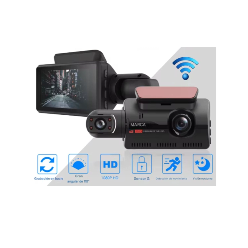 CAMARA PARA AUTO CAR DVR HD VISION GRABADORA DE COCHES HD - 7