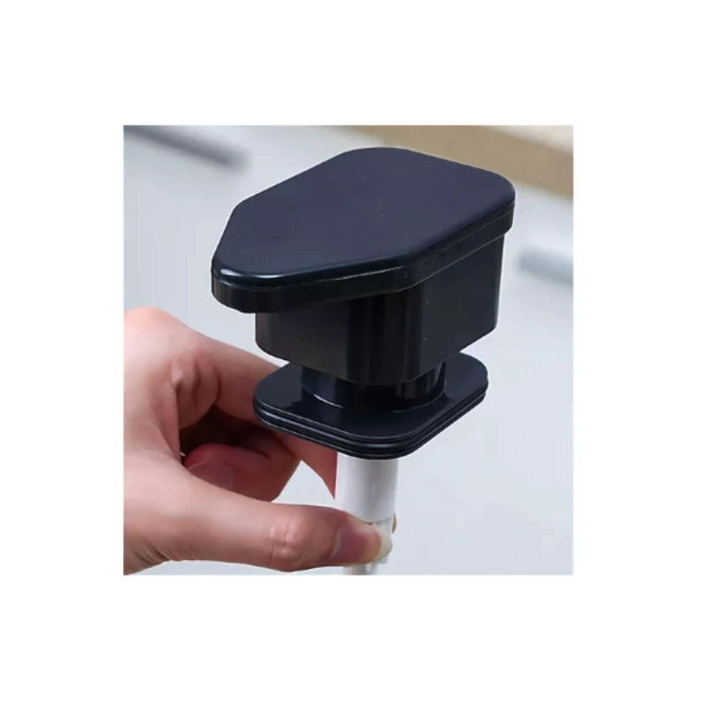 DISPENSADOR DE JABON LAVA LOZAS PORTA ESPONJA ORGANIZADOR - NEGRO - 5