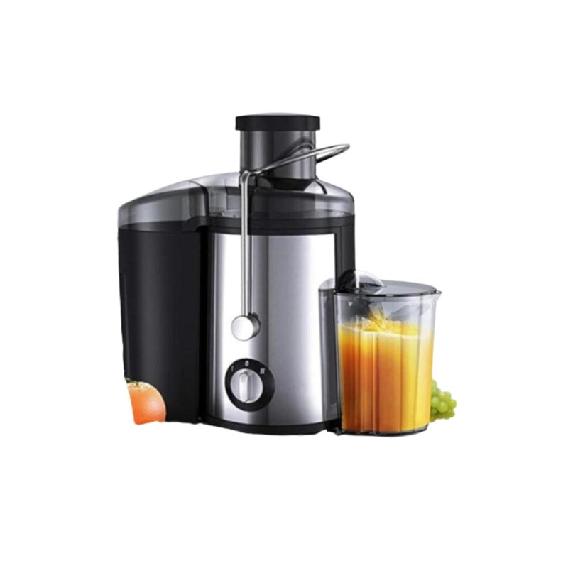 EXTRACTOR EXPRIMIDOR ELE CTRICO DE JUGO Y VERDURAS SACAJUGOS - PLATEADO - 1