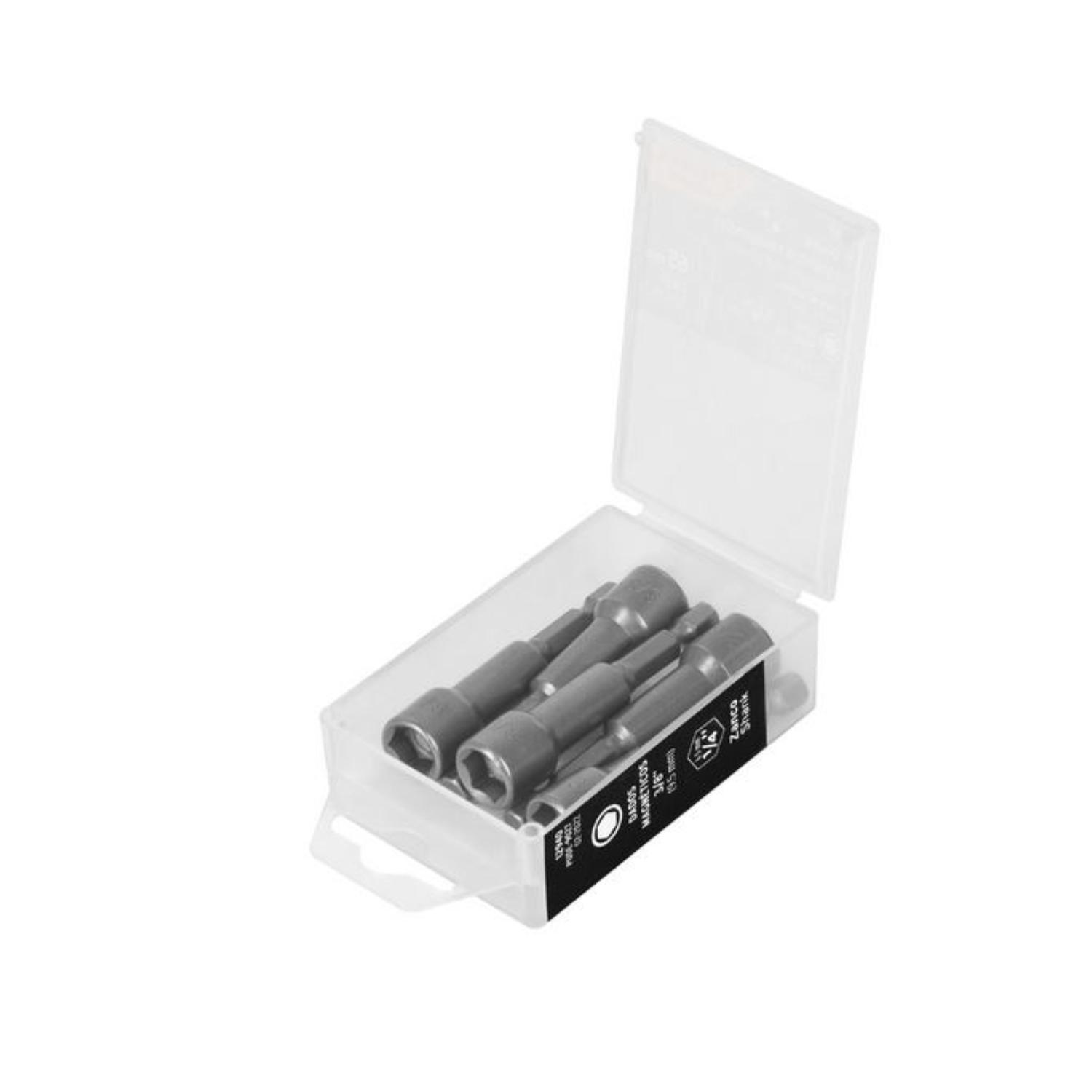 SET DE 5 DADOS MAGNE HEXAGONALES 3/8 TRUPER EXPERT PUDE-9027 - 2