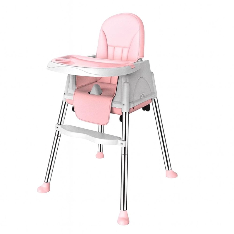 SILLA DE COMER PARA BEBE S PORTATIL CON RUEDAS AJUSTABLE - 1