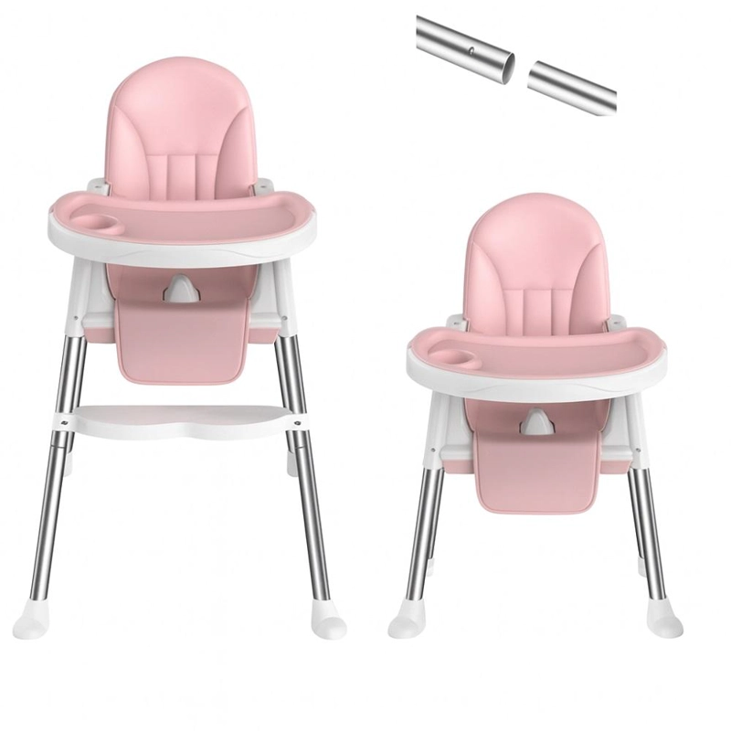 SILLA DE COMER PARA BEBE S PORTATIL CON RUEDAS AJUSTABLE - 4