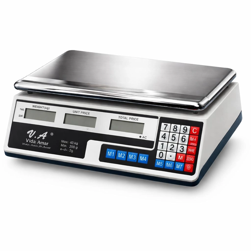 BASCULA COMERCIAL DIGITAL GAMA ALTA 40KG 220V - 1