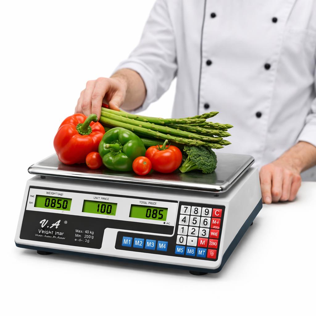 BASCULA COMERCIAL DIGITAL GAMA ALTA 40KG 220V - 3
