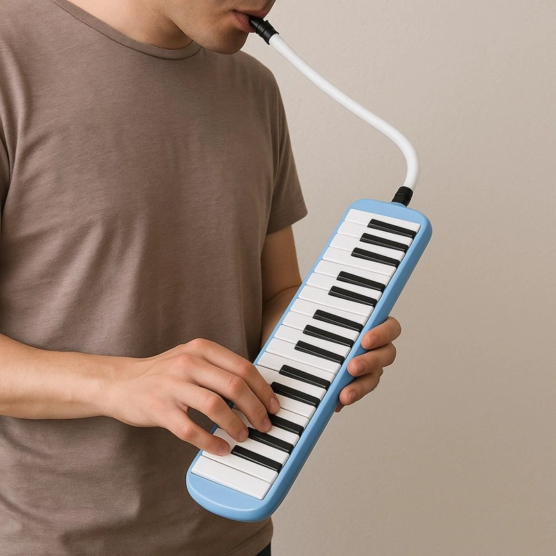 MELODICA PIANO 37 NOTAS CON ESTUCHE Y BOQUILLA - ROSA - 2