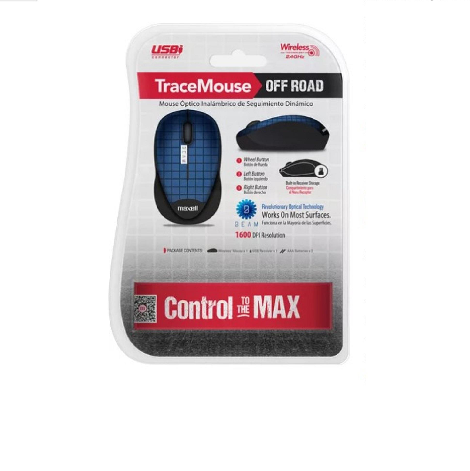 MOUSE INALÁMBRICO BEAM TRACE 1600DPI 2.4GHZ - AZUL