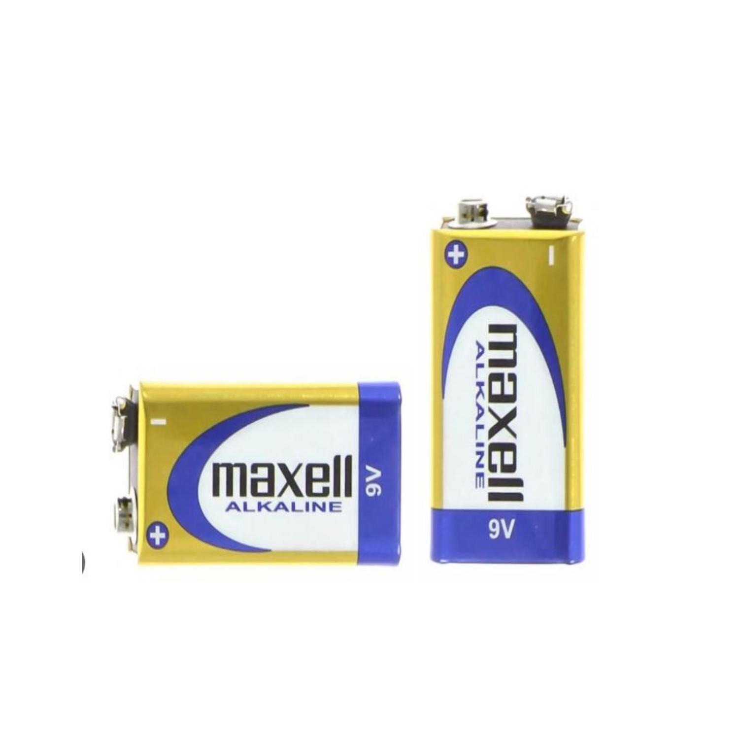 BATERIA 9V MAXELL ALCALINA MAXIMO PODER - 2