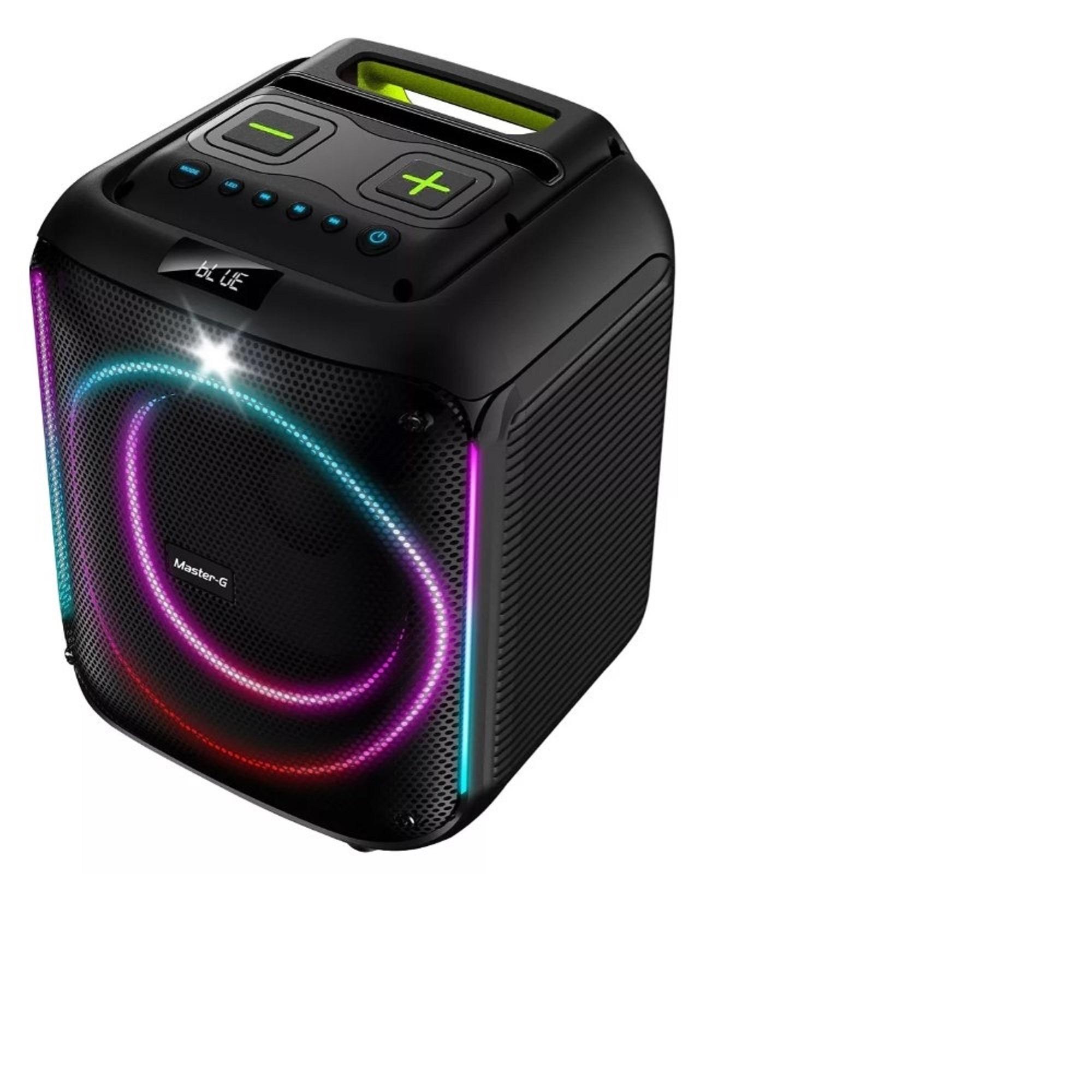 PARLANTE BLUETOOTH KARAOKE 8' BT 5.0 MGSCRATCH - NEGRO - 2