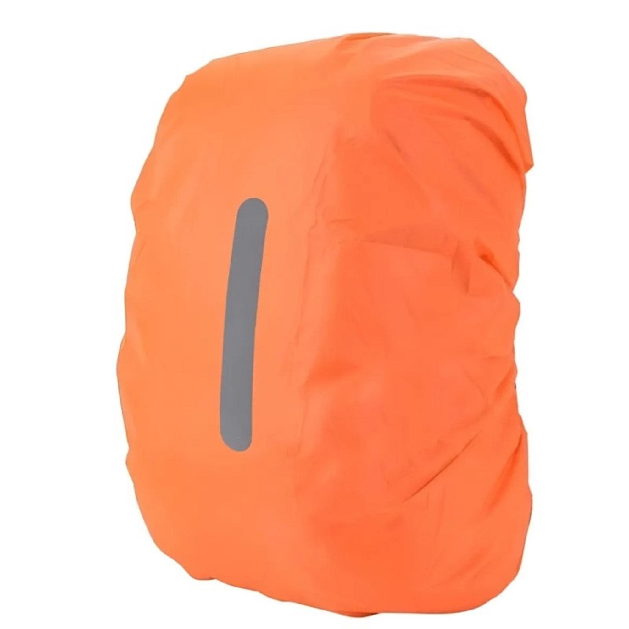 COBERTOR IMPERMEABLE REFLECTANTE PARA MOCHILA - VERDE CLARO - 1