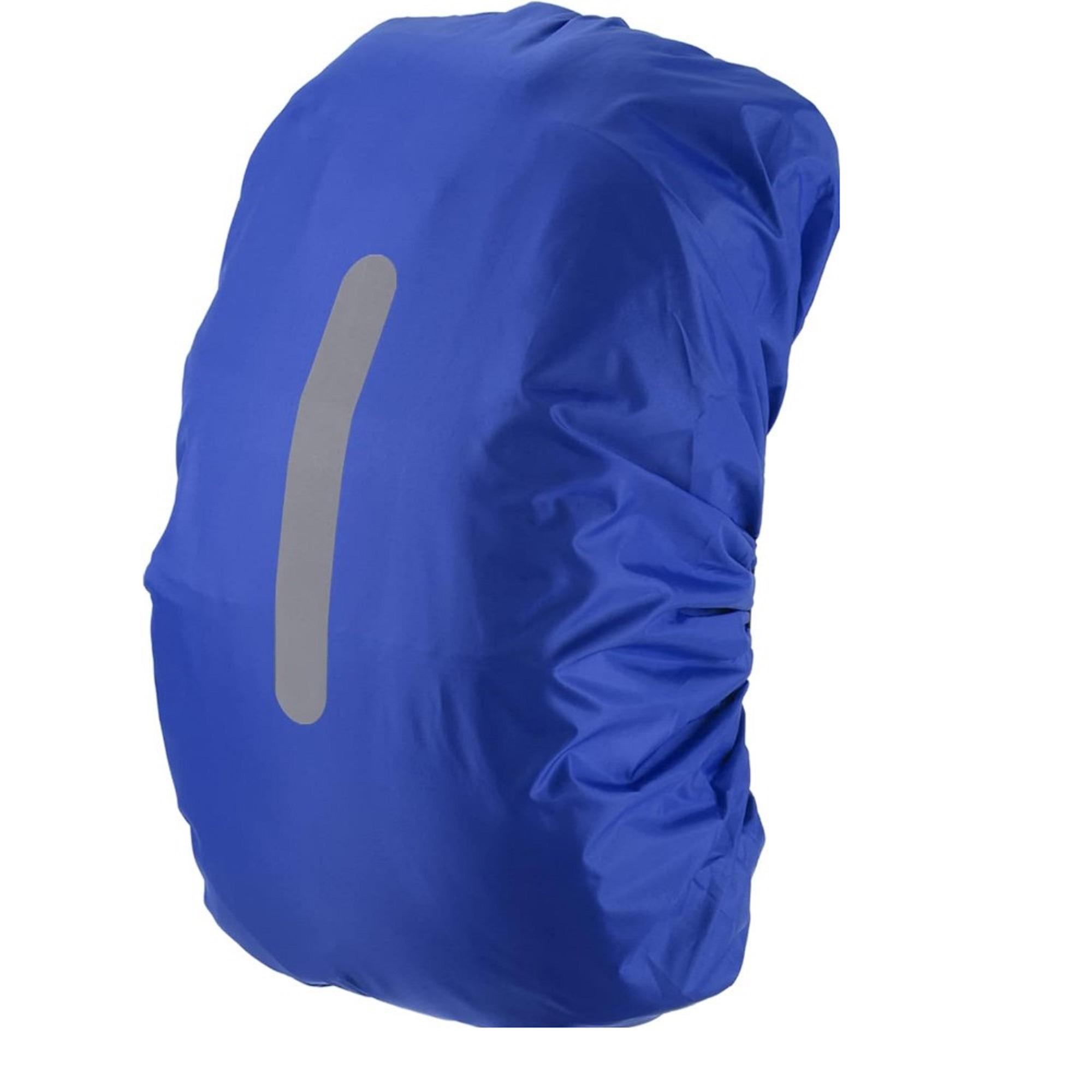 COBERTOR IMPERMEABLE REFLECTANTE PARA MOCHILA - AZUL - 1