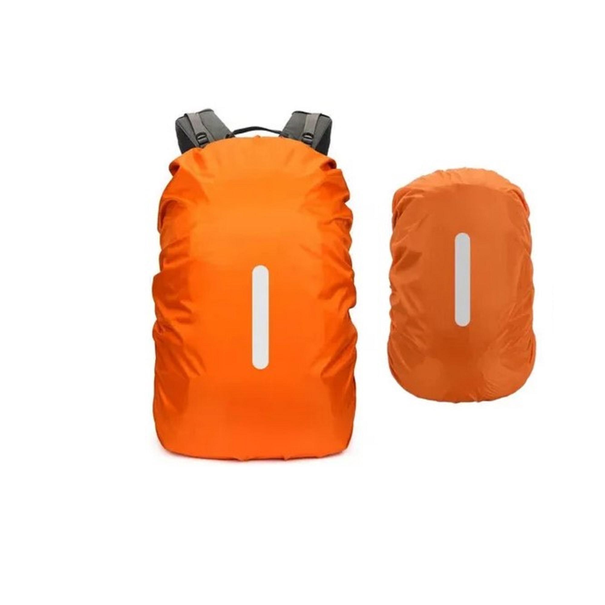 COBERTOR IMPERMEABLE REFLECTANTE PARA MOCHILA - VERDE CLARO - 2