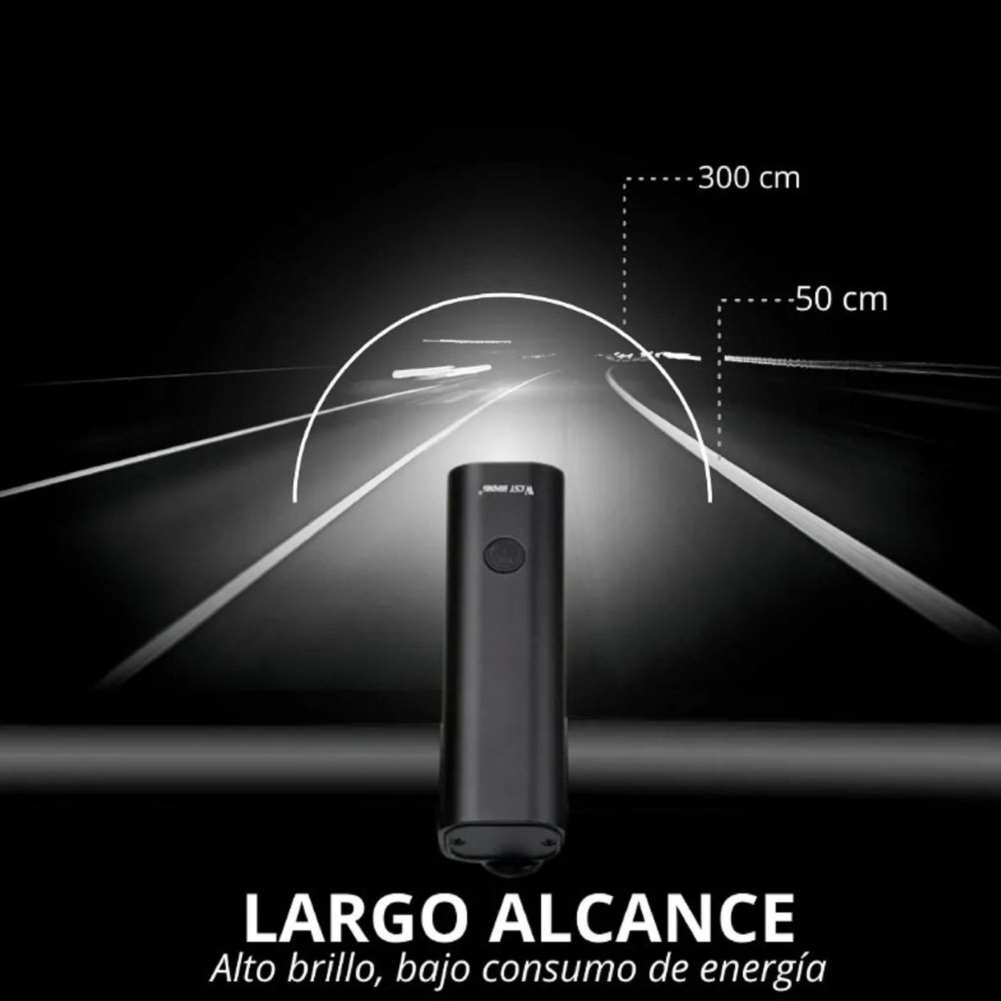 LUCES RECARGABLES PARA BICICLETA DELANTERA Y TRASERA PREMIUM - 9