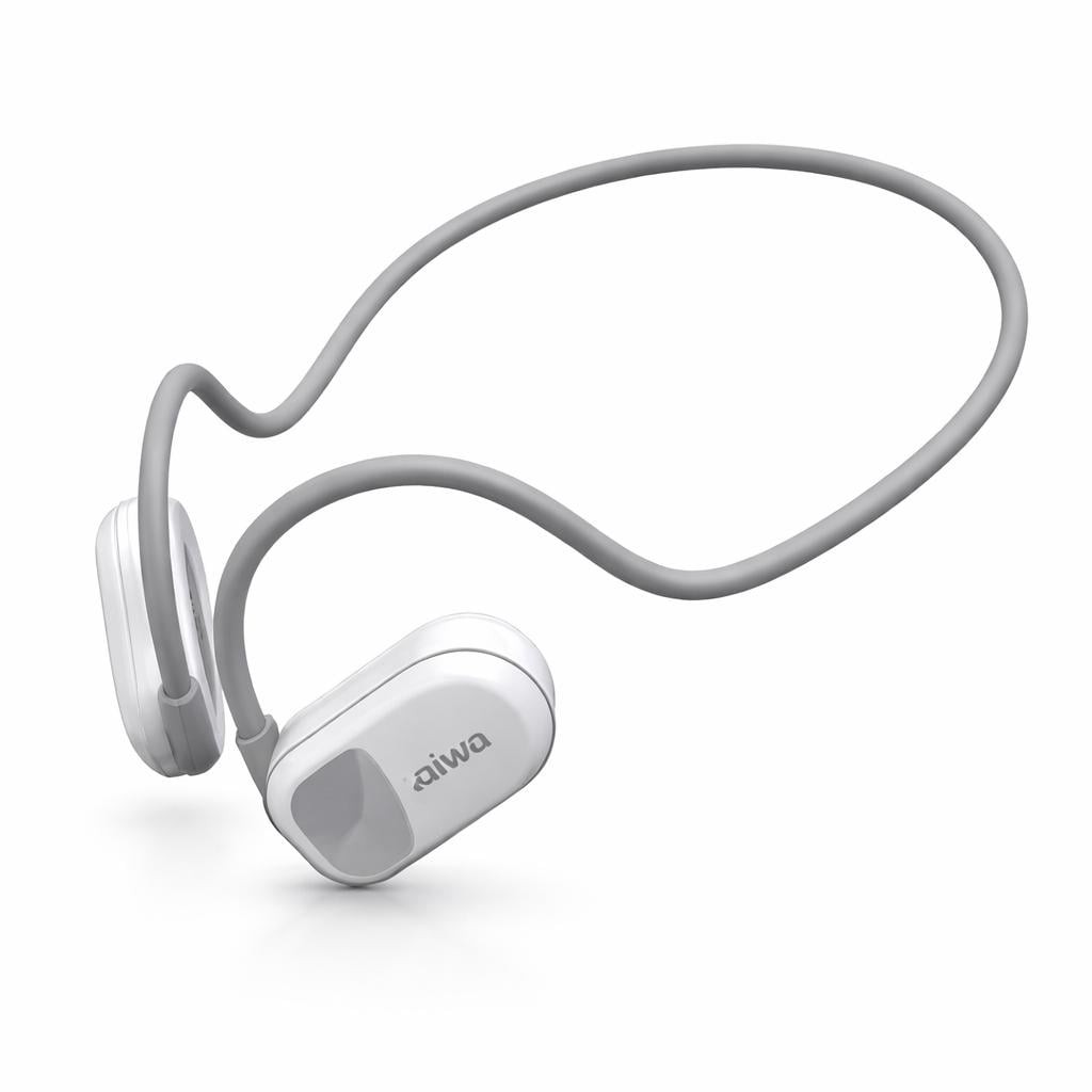 AUDIFONOS BLUETOOTH DEPORTIVOS AIWA AW-ACF1- CONDUCCION OSEA - BLANCO - 3
