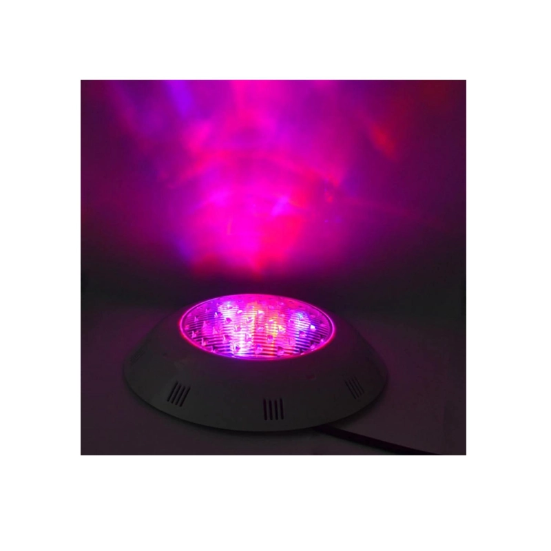 FOCO LUZ LED DE PISCINA CON CONTROL REMOTO 24W MULTICOLOR - 6