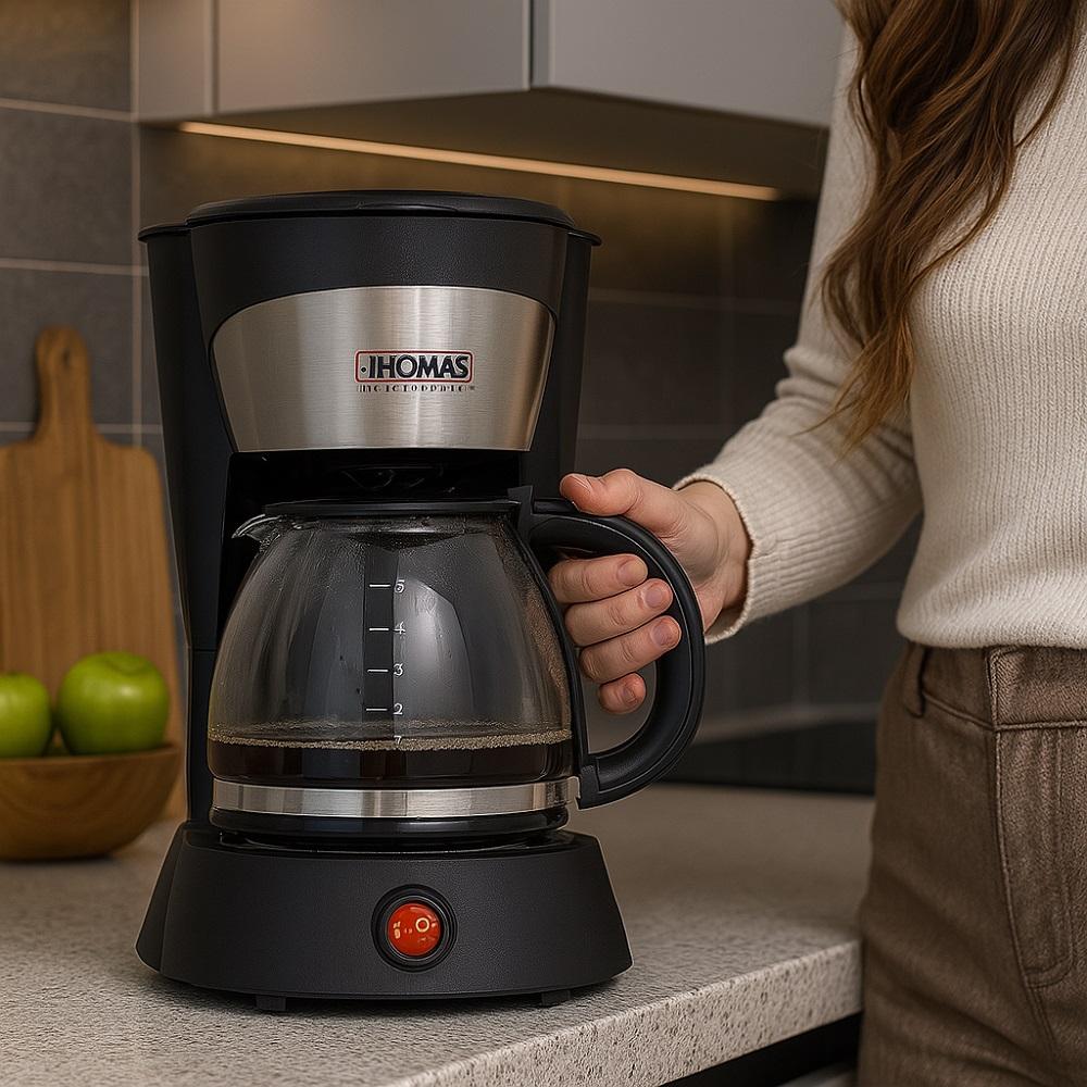 CAFETERA THOMAS CON JARRA DE VIDRIO 750 ML 800W - 2