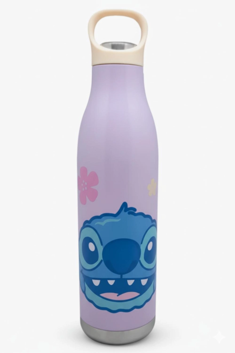 BOTELLA TE RMICA DISNEY STITCH 750 ML COLOR LILA - 1