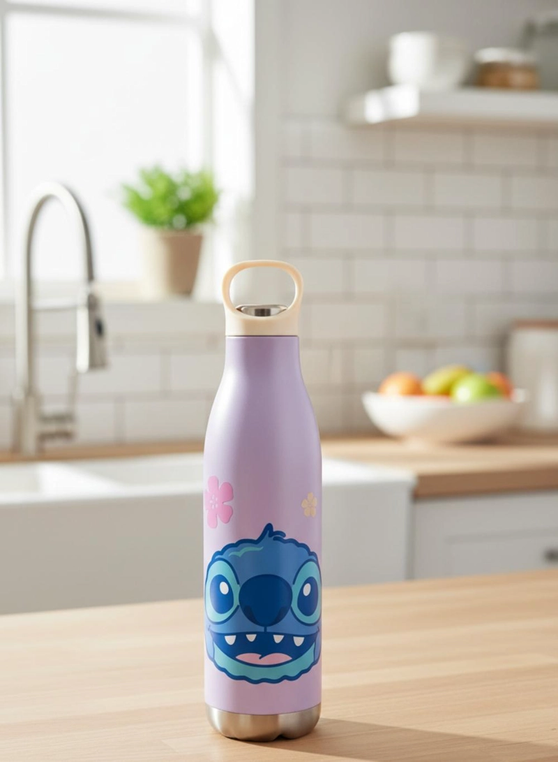 BOTELLA TE RMICA DISNEY STITCH 750 ML COLOR LILA - 5