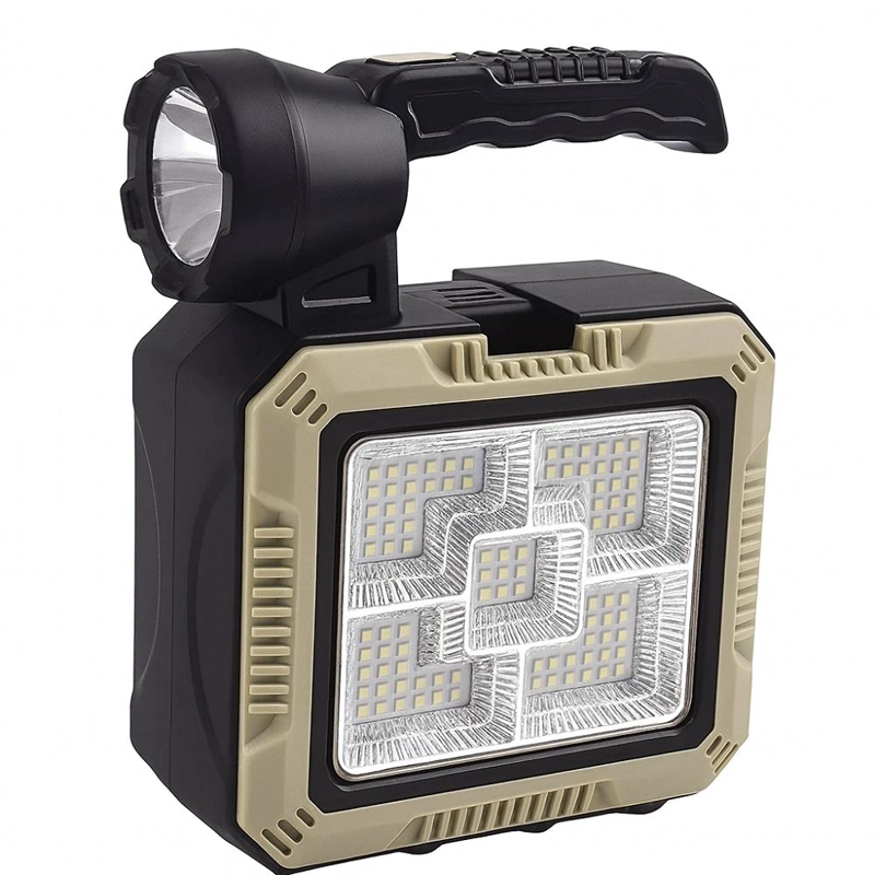 LINTERNA LED SOLAR RECARGABLE CON HERRAMIENTAS INTEGRADAS - 1