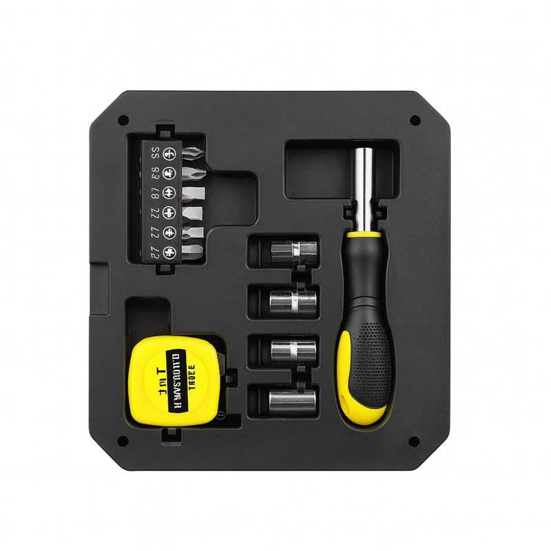 LINTERNA LED SOLAR RECARGABLE CON HERRAMIENTAS INTEGRADAS - 6