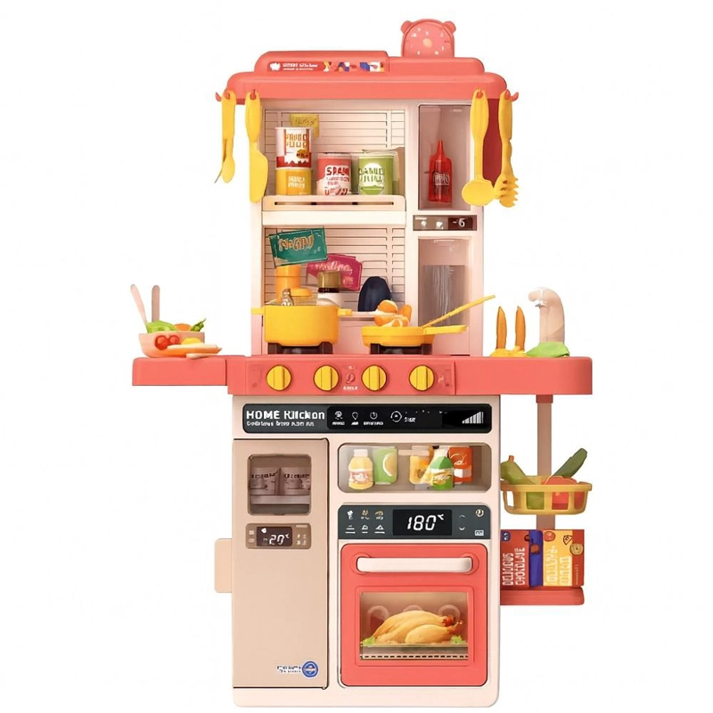 COCINA INFANTIL GRANDE 50PCS CON SPRAY Y SONIDOS - 1
