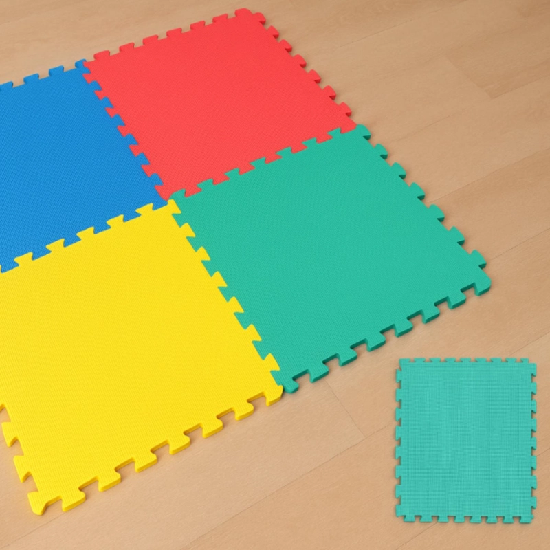 ALFOMBRA GOMA EVA   60X60 CM INFANTIL 12 PIEZAS DE COLORES - 3