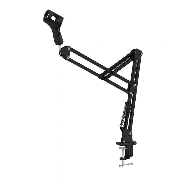 BRAZO SOPORTE MICROFONO AJUSTABLE METALICO PROFESIONAL - 1
