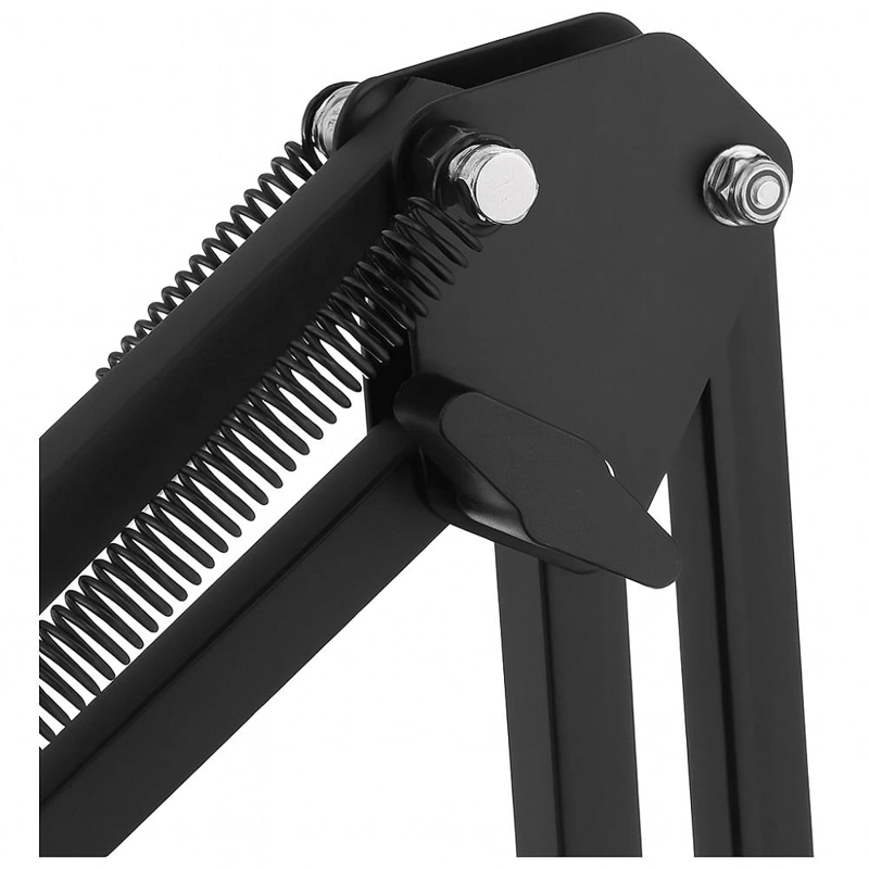 BRAZO SOPORTE MICROFONO AJUSTABLE METALICO PROFESIONAL - 4