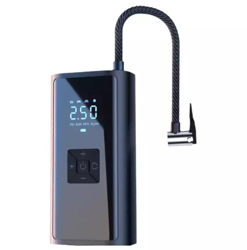 COMPRESOR DE AIRE PORTATIL  INFLADOR DE NEUMATICOS DIGITAL - 7