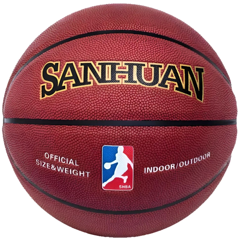 BALON DE BALONCESTO PROFESIONAL N°7 SANHUAN INDOOR OUTDOOR - 1