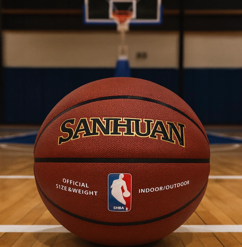 BALON DE BALONCESTO PROFESIONAL N°7 SANHUAN INDOOR OUTDOOR - 3