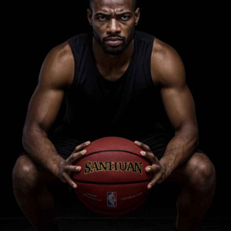 BALON DE BALONCESTO PROFESIONAL N°7 SANHUAN INDOOR OUTDOOR - 6