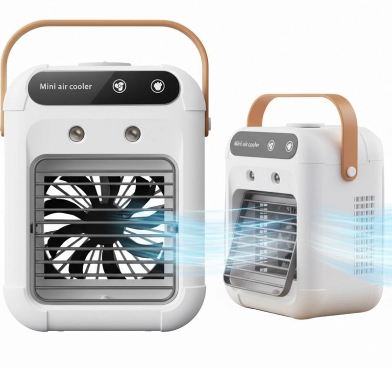 AIRE ACONDICIONADO CON HUMIFICADOR USB  PORTATIL 3000MAH - 4