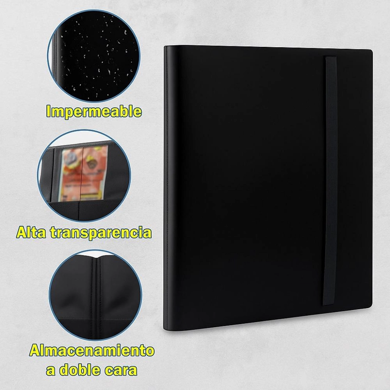 CARPETA PARA CARTAS COLECCIONABLES TCG 360 BOLSILLOS - 4