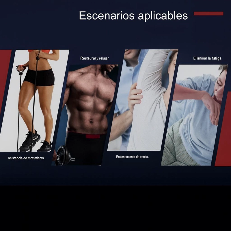 PISTOLA MASAJEADORA CORPORAL PORTATIL RELAJACION MUSCULAR - 4