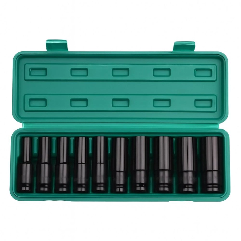 SET DADOS IMPACTO 1/2” 10 PZS 8-24  MM - 4