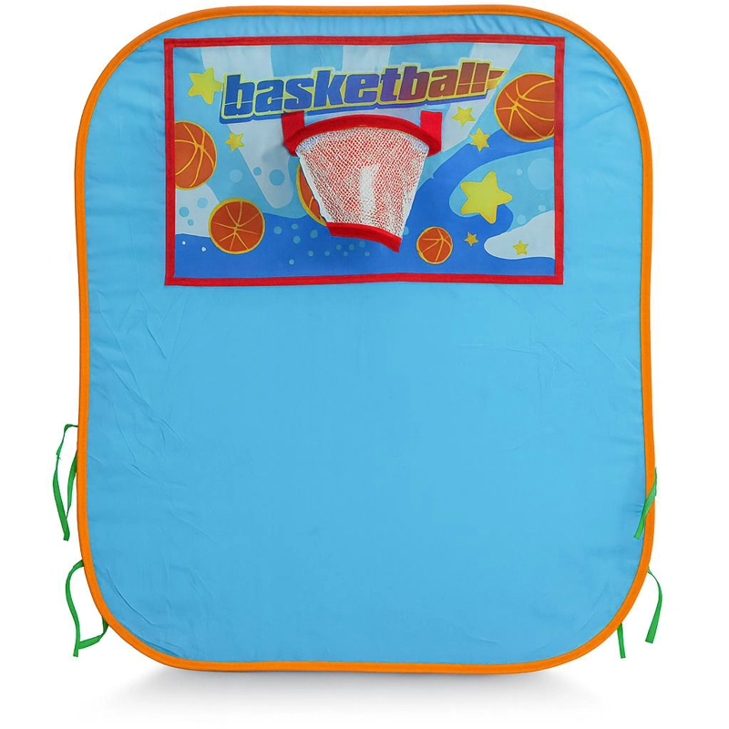 PISCINA DE JUEGOS INFANTIL PLEGABLE CON CANASTA BASKETBALL - 5